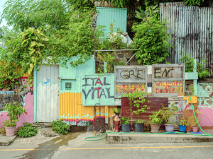 Colorful Alleyway Charm