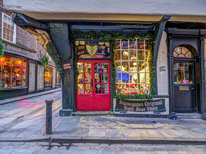 Charming Vintage Toy Storefront