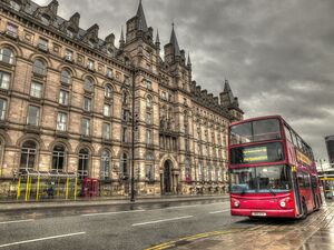 North Western Wall Building Lime street Liverpool