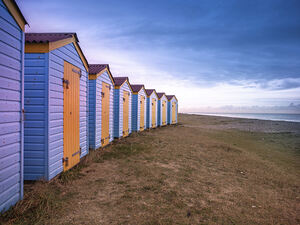 Colorful Beach Huts
