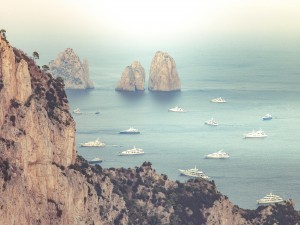 The Faraglioni Cliffs, Capri, Italy