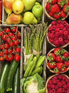 Mixed fruits and veg