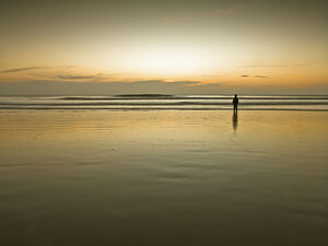 Little boy on beach