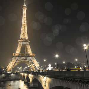 Eiffel Tower at Night 