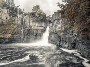 High Force waterfall, North Pennines, Yorkshire, UK