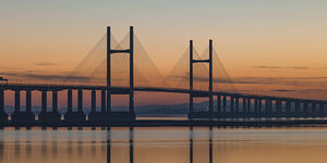 Severn Bridge at Dusk