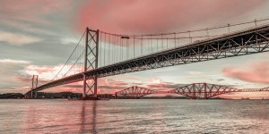 Forth Road Birdge at dusk
