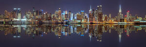 Manhattan Skyline at Twilight