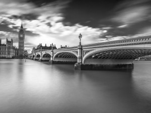 Westminster bridge with Big Ben, London, UK