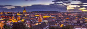 Rome in evening