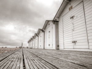 Eastbourne beach huts