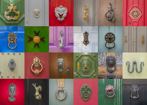 Doorknobs Collage
