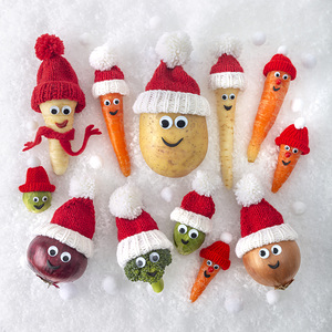 Fun Christmas Veg