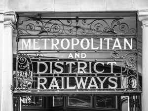 Metropolitan Railways Sign