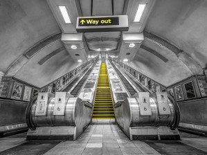 Subway Escalators