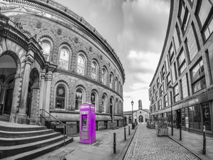 Pink Telephone Booth 