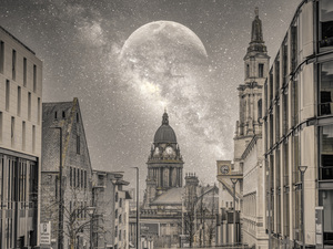 Leeds starry night