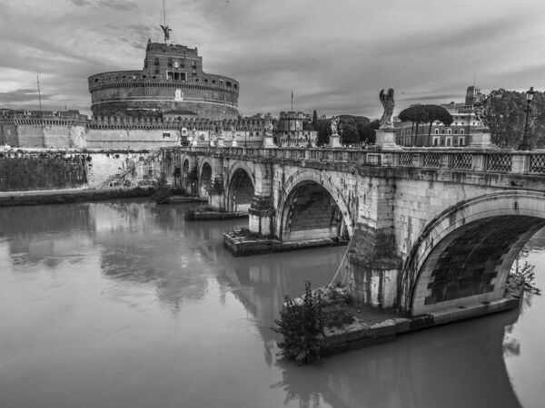 Castle St Angelo Rome Italy by Assaf Frank