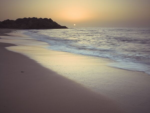 Beach sunset Print