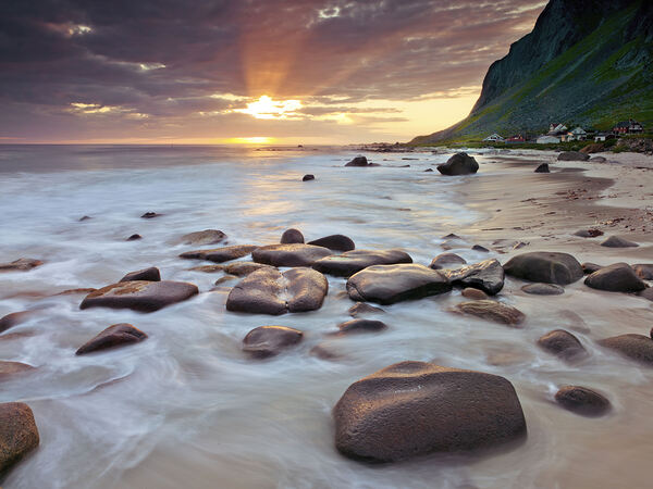 Rocky Coastline Print