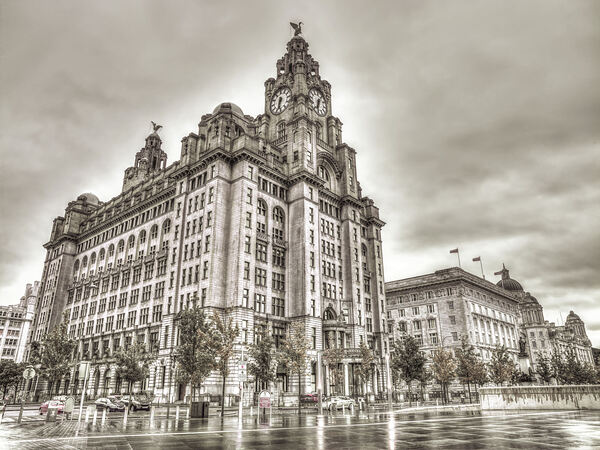 Royal Liver Building Print