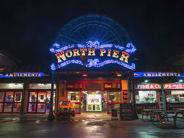 North Pier Blackpool Print