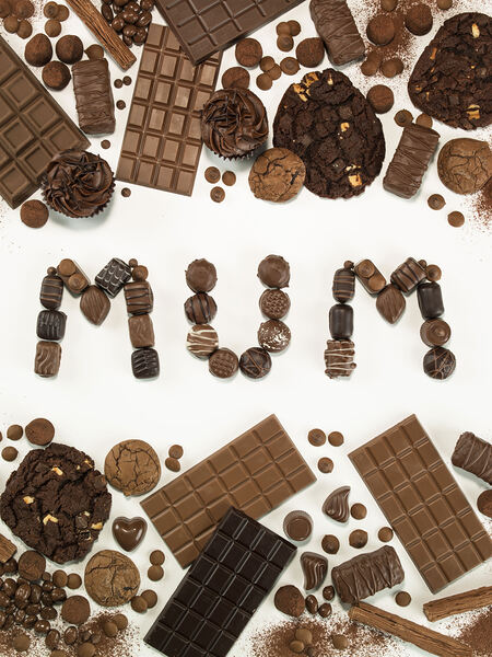 Mum Chocolate Print