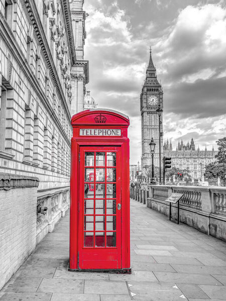 Telephone Booth Print