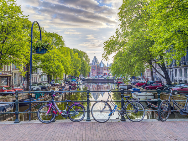 City of Bikes Print