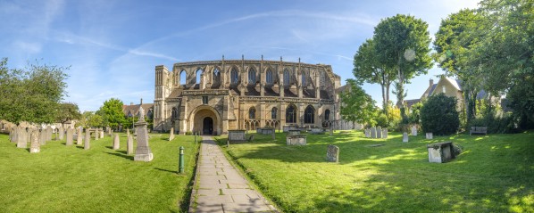 Historic Malmesbury Abbey, Wiltshire Print