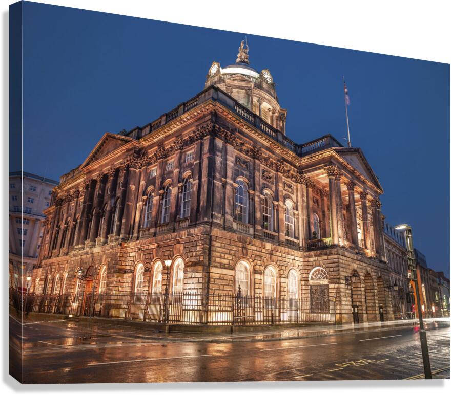 Town Hall Building Canvas Print