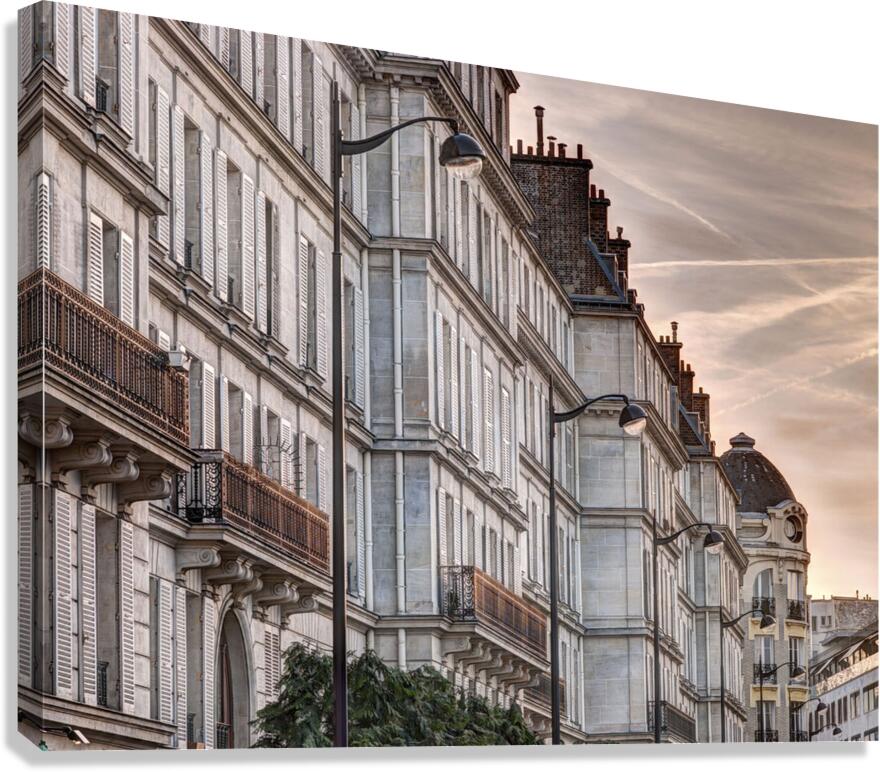 Old buildings Canvas Print