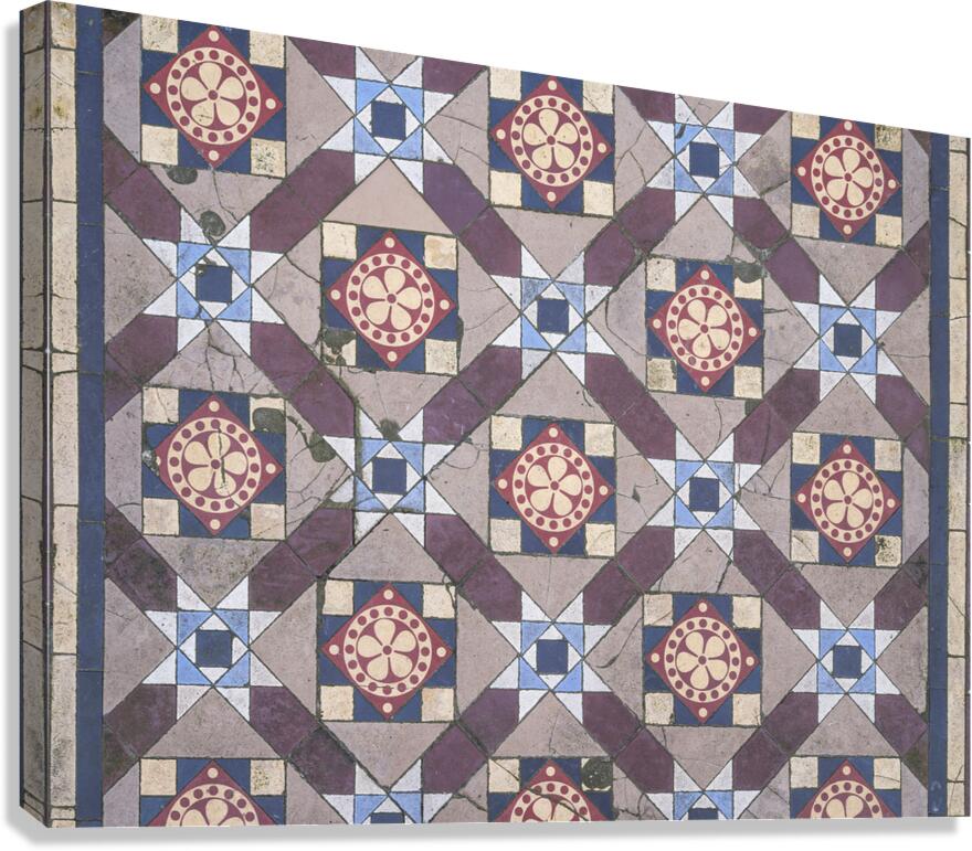 Mosaic Tile Canvas Print