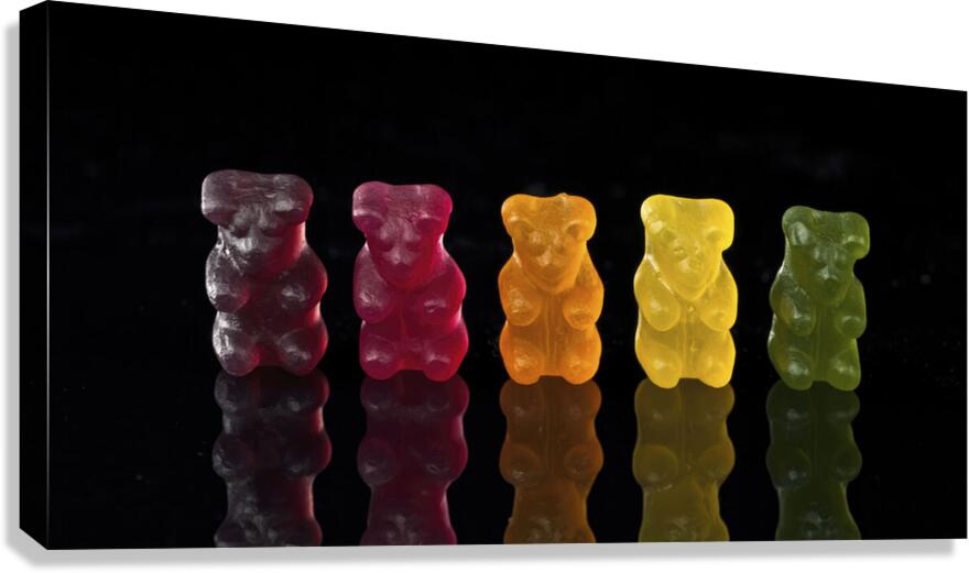 Jelly bears Canvas Print