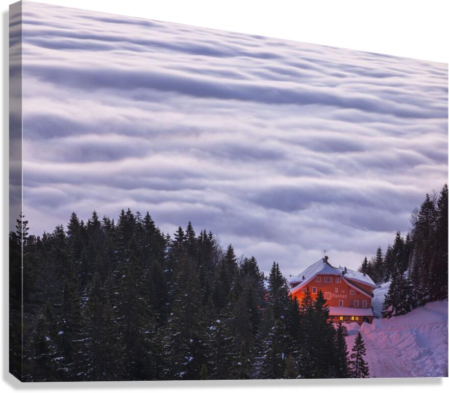 Alpine Haven Canvas Print