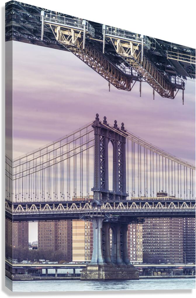 Manhattan Bridge Canvas Print