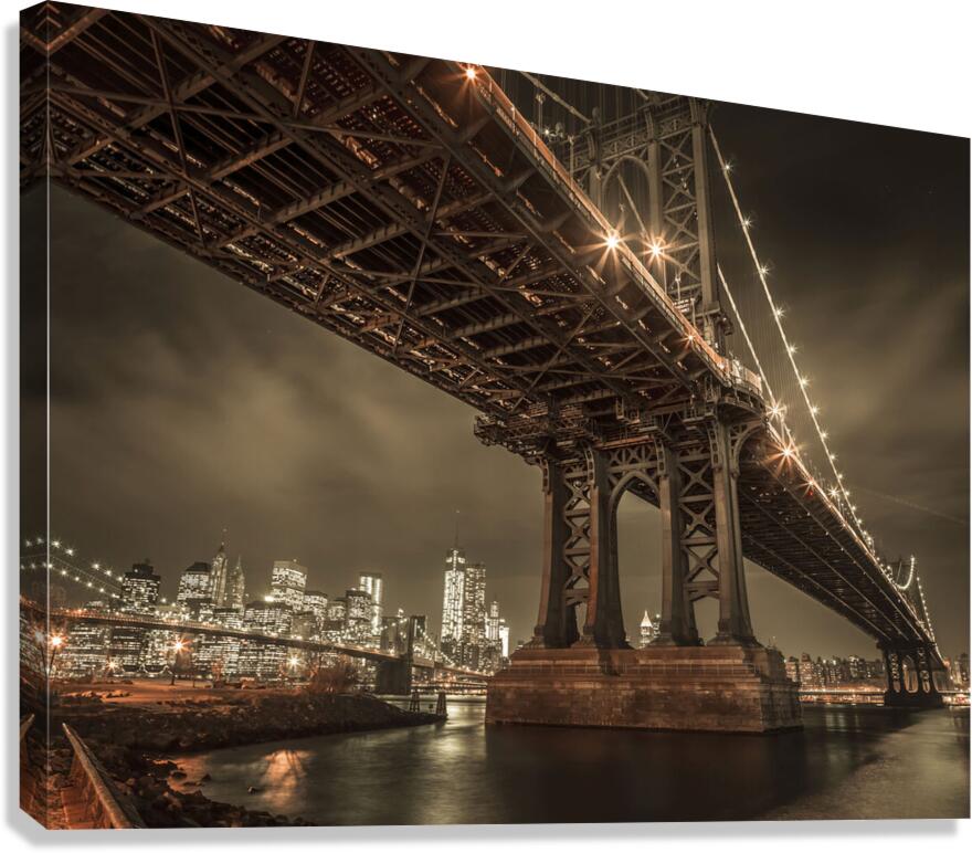 Manhattan Bridge Canvas Print