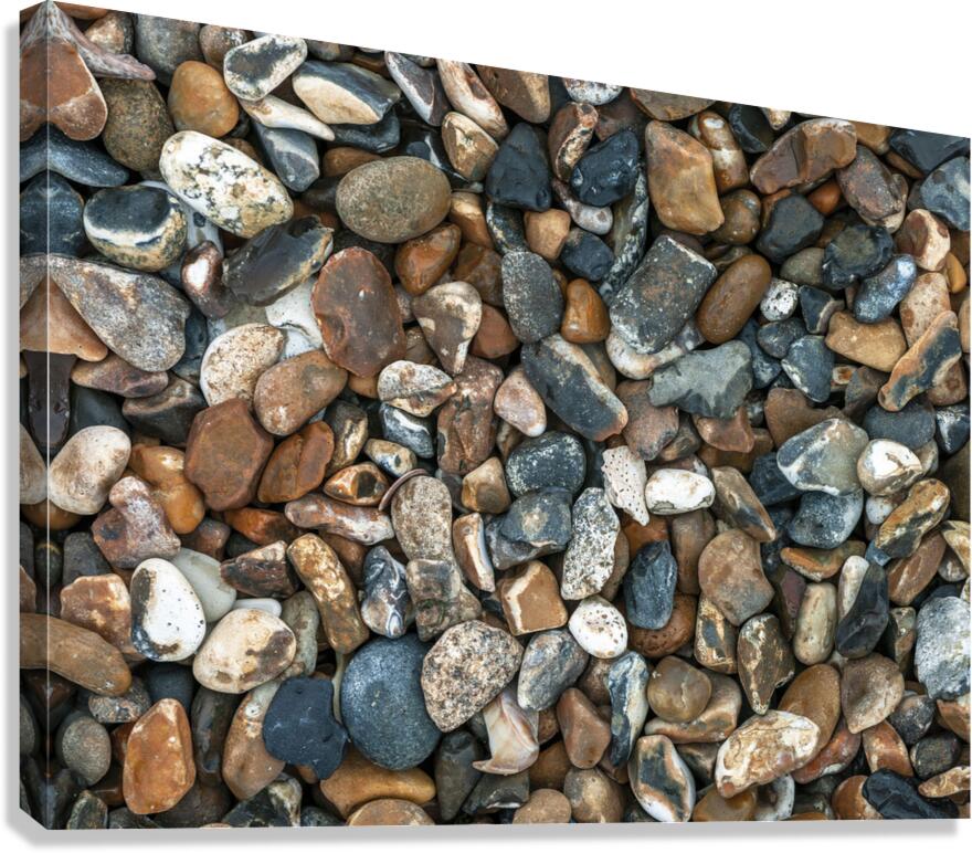 Beach Pebbles Canvas Print