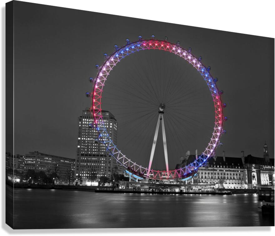 Reflecting Eye Canvas Print