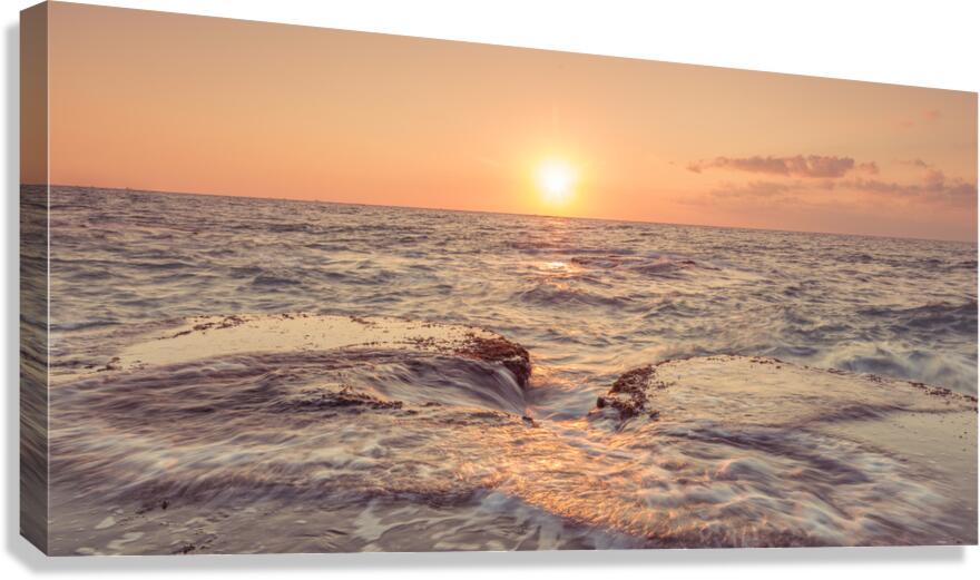 Sunset Beach Canvas Print