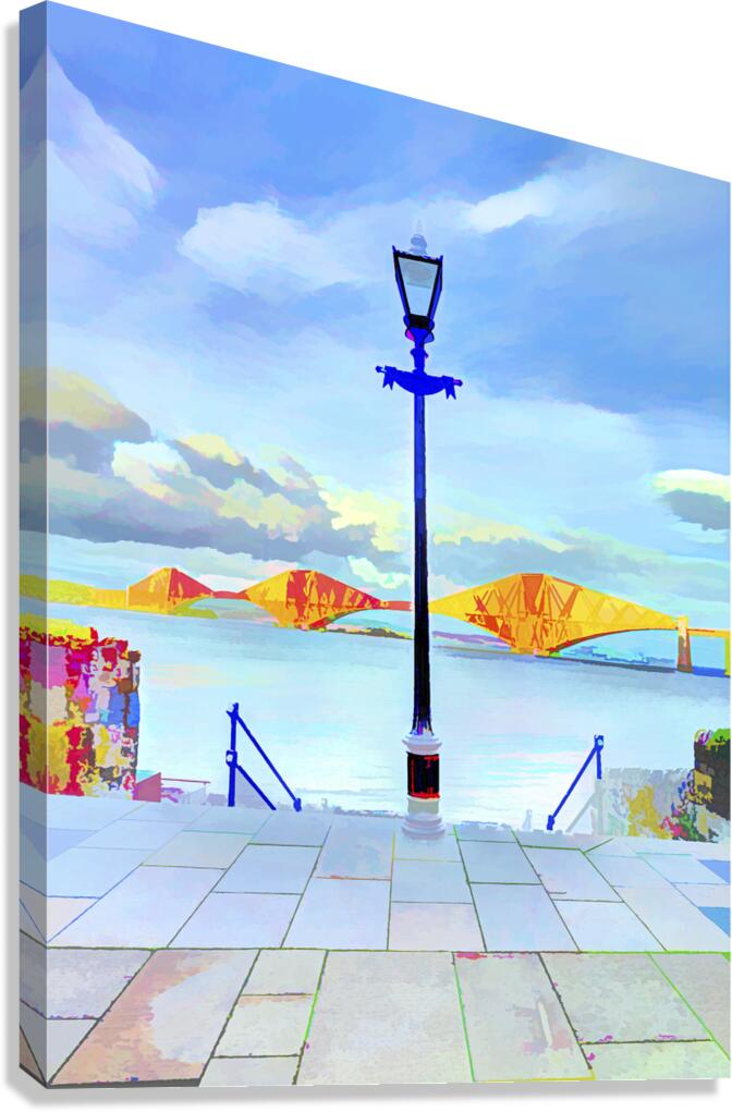 Forth Rail Bridge Canvas Print