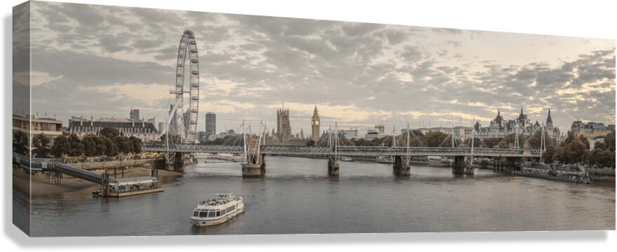 London Evening Canvas Print