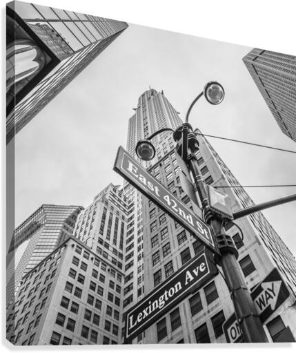 Chrysler Building in New York city Canvas Print