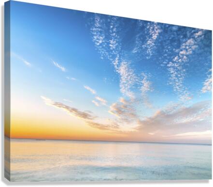 Calm Beach Canvas Print