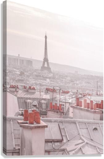 Paris Rooftops Canvas Print