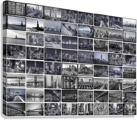 NYC Collage Canvas Print