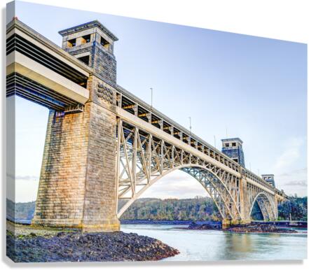 Britania Bridge Canvas Print