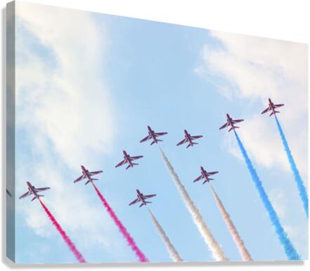 The Red Arrows Canvas Print