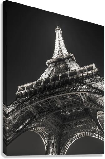 Under Eiffel Tower Canvas Print