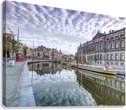Amsterdam Reflections Canvas Print